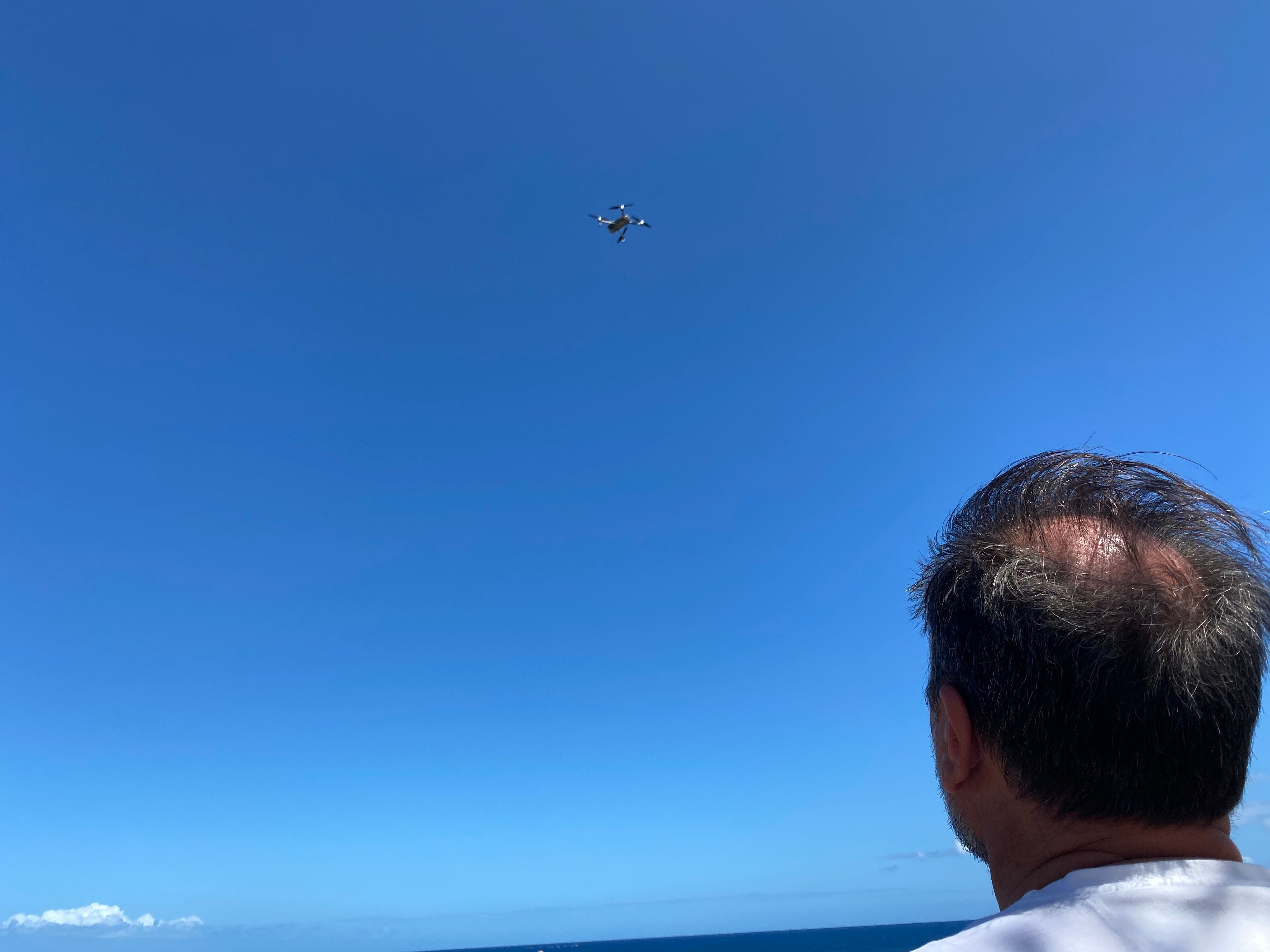 Cours de prise de vue cinématique avec drone professionnel