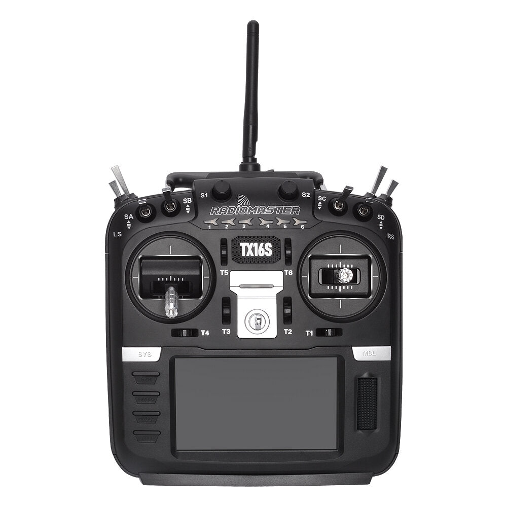 RadioMaster - TX16 HALL 4-in-1 + Touch Version 16ch 2.4ghz Multi-protocol OpenTX Radio System for RC Models,